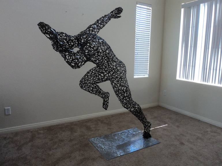Original Conceptual Abstract Sculpture by Corey Ellis