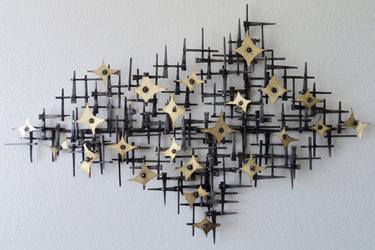 Starry Night Sculpture Created and Signed with a COA  by Corey Ellis thumb