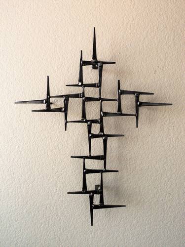 Original Abstract Expressionism Abstract Sculpture by Corey Ellis