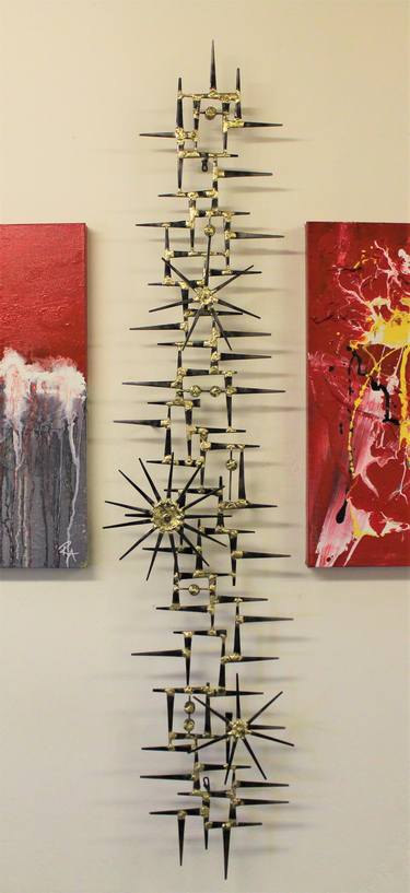 Bling - Mid Century Modern Sculpture created and signed by Corey Ellis thumb