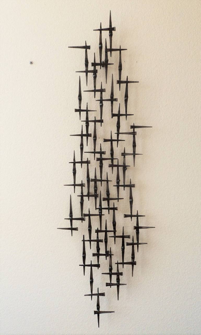 Original Abstract Expressionism Abstract Sculpture by Corey Ellis