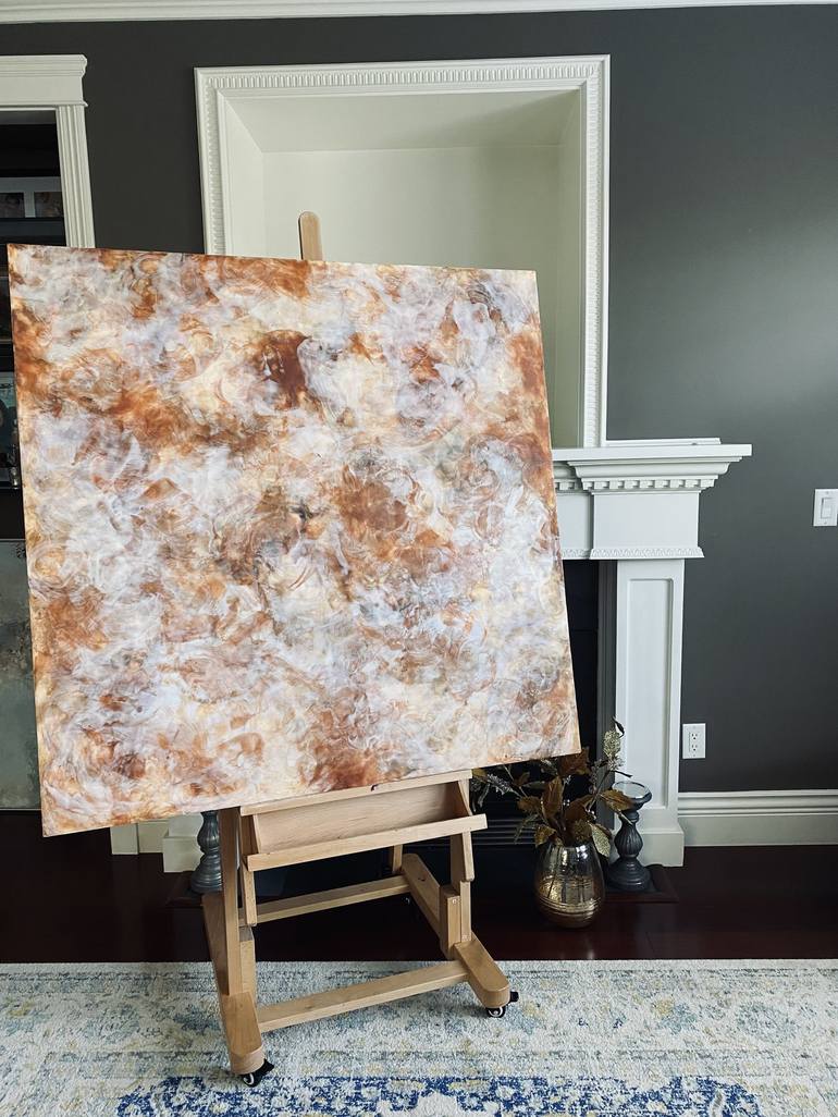 Original Contemporary Abstract Painting by Myriame Sarah Weiner