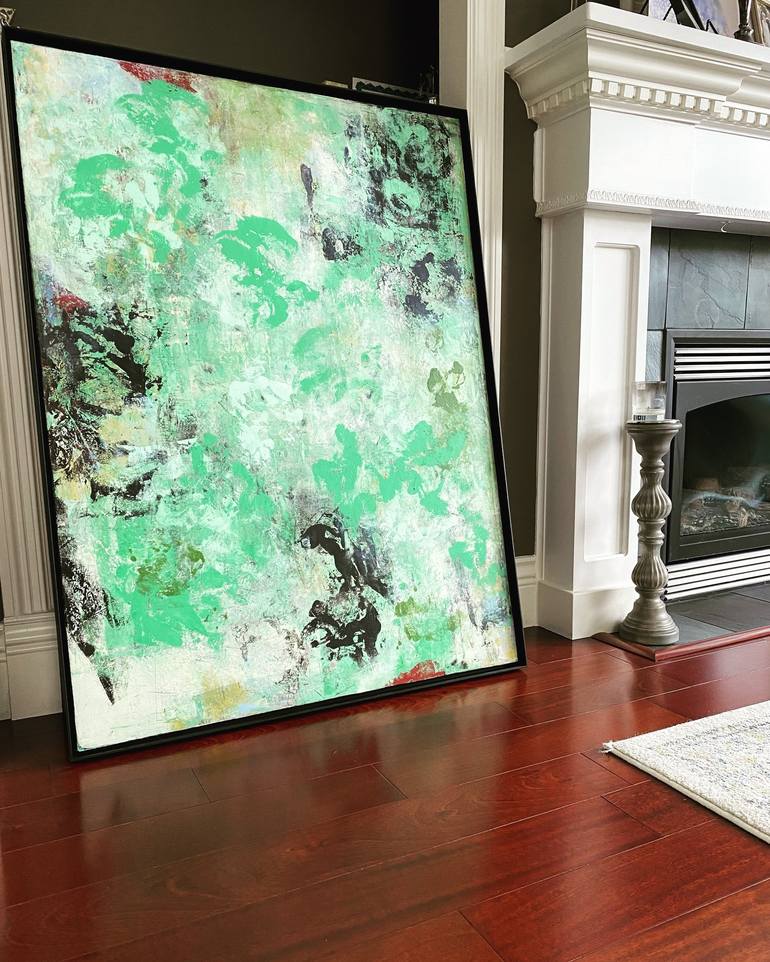 Original Abstract Painting by Myriame Sarah Weiner