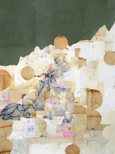 Original Abstract Collage by Jeroen Blok