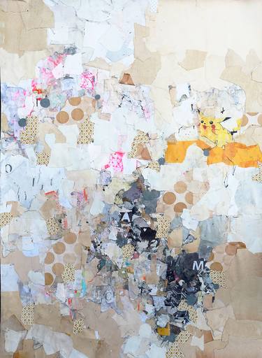 Original Abstract Collage by Jeroen Blok