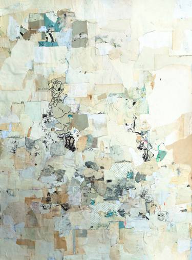 Original Contemporary Abstract Collage by Jeroen Blok