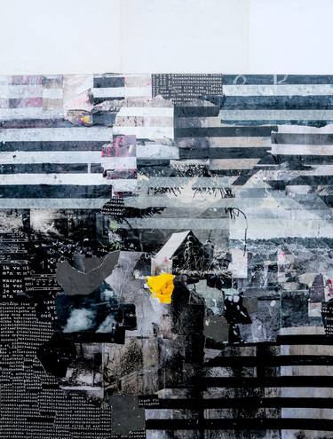 Original Abstract Children Collage by Jeroen Blok