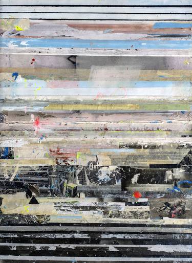 Original Abstract Architecture Collage by Jeroen Blok