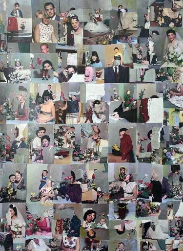 Original Contemporary People Collage by Jeroen Blok