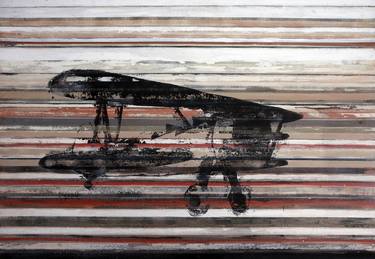 Print of Abstract Aeroplane Paintings by Jeroen Blok