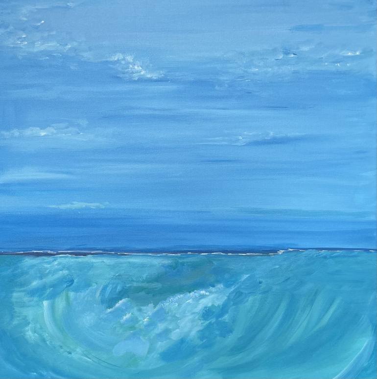 Ocean Painting by Dinara Omarova | Saatchi Art