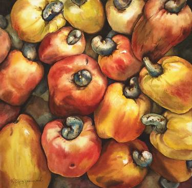 Print of Food Paintings by Krystyna Szczepanowski