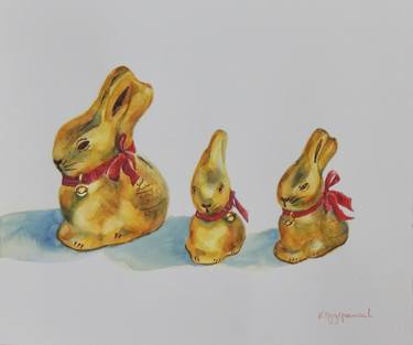 Lindt Easter Bunnies - Mom and kids thumb