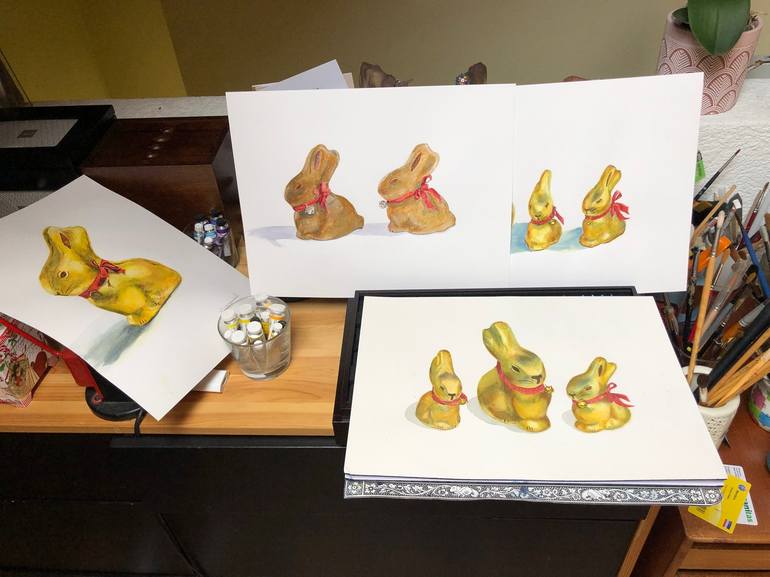 Original Food Painting by Krystyna Szczepanowski