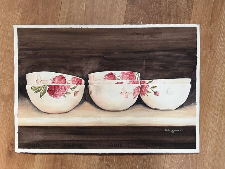 Original Still Life Painting by Krystyna Szczepanowski