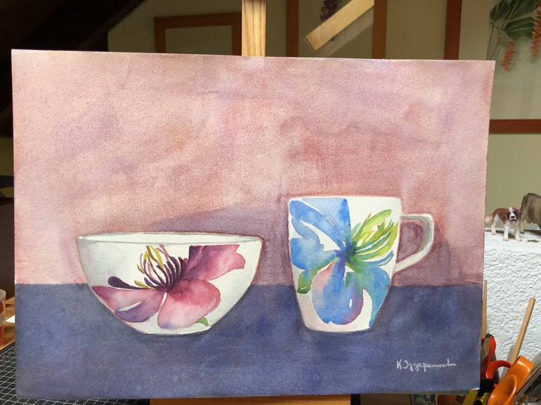 Original Contemporary Still Life Painting by Krystyna Szczepanowski