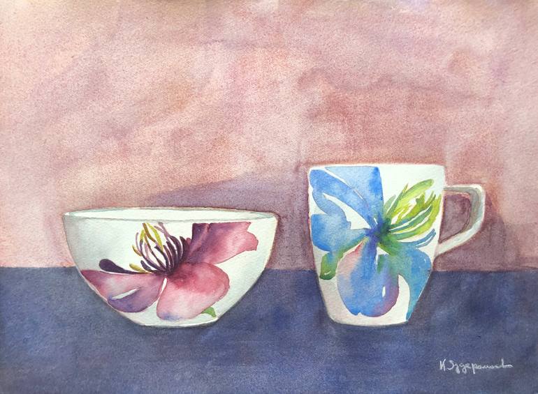 Original Contemporary Still Life Painting by Krystyna Szczepanowski