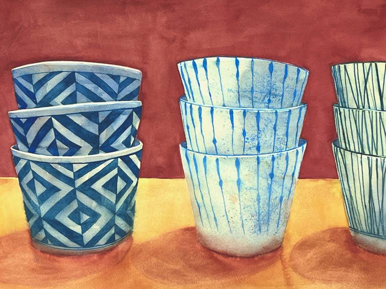 Original Contemporary Still Life Painting by Krystyna Szczepanowski