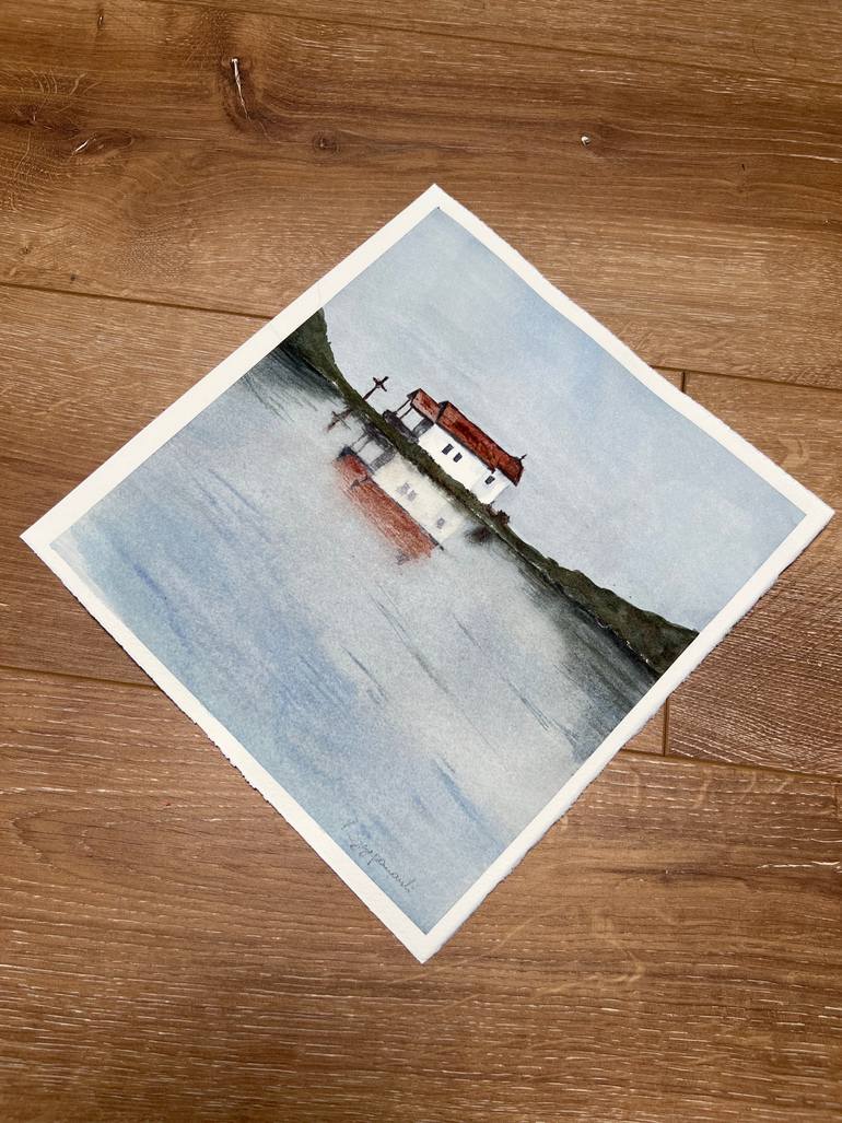 Original Figurative Landscape Painting by Krystyna Szczepanowski