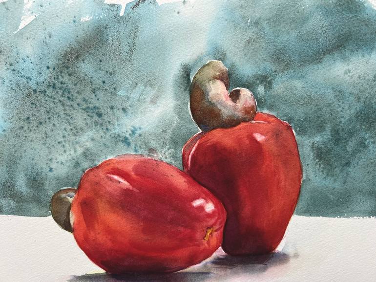 Original Contemporary Food & Drink Painting by Krystyna Szczepanowski
