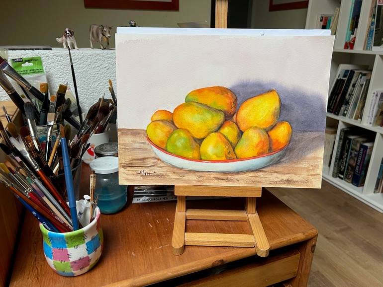 Original Figurative Still Life Painting by Krystyna Szczepanowski