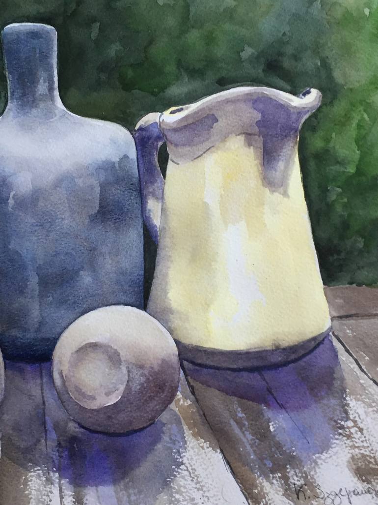Original Figurative Still Life Painting by Krystyna Szczepanowski