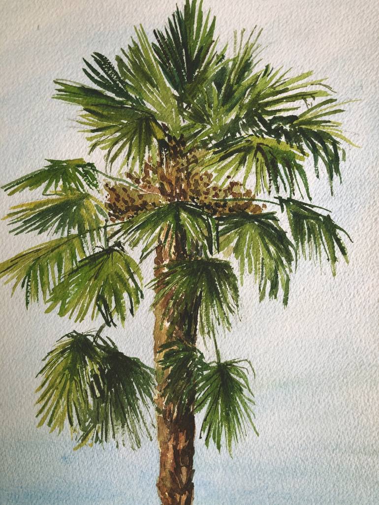 Original Botanic Painting by Krystyna Szczepanowski