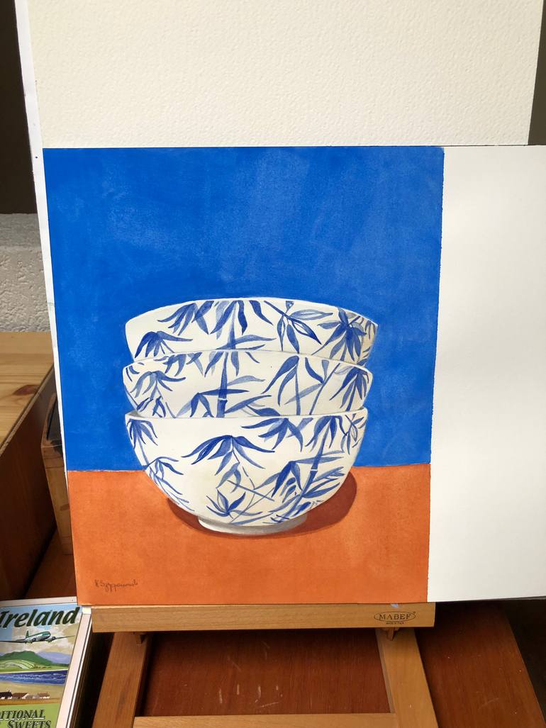 Original Figurative Still Life Painting by Krystyna Szczepanowski