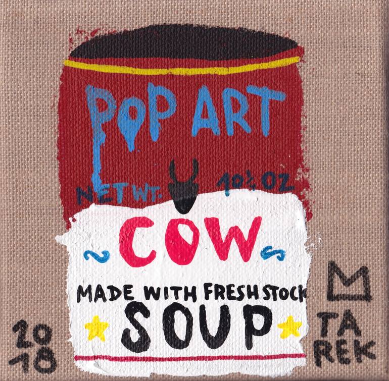 Original Pop CultureCelebrity Painting by Tarek Ben Yakhlef  Pop Art Art on Canvas  Pop soup