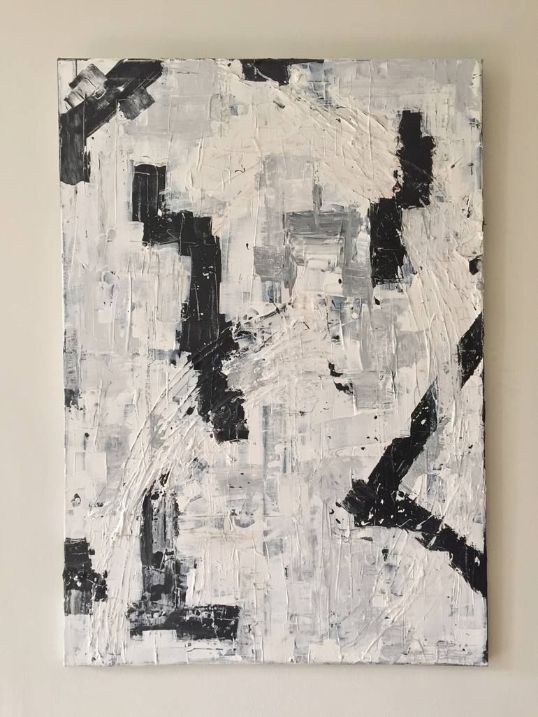 Original Abstract Painting by Daan de Wit
