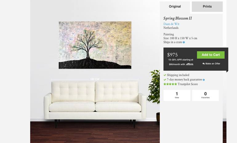 Original Figurative Landscape Painting by Daan De Wit