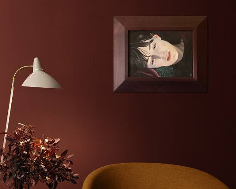 Original Figurative Women Painting by Marina Biagini