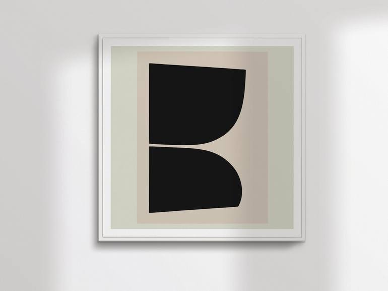 Original Abstract Printmaking by Henri Boissiere