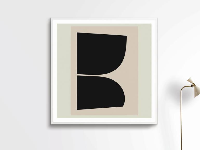 Original Abstract Printmaking by Henri Boissiere