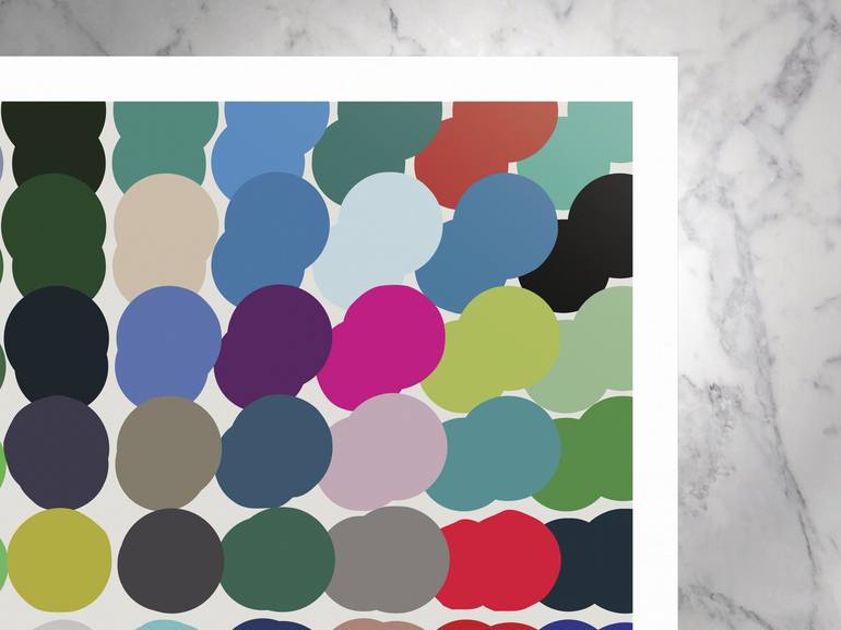 Original Abstract Printmaking by Henri Boissiere