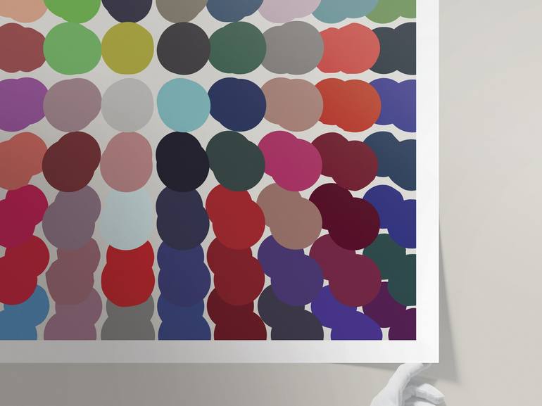 Original Abstract Printmaking by Henri Boissiere