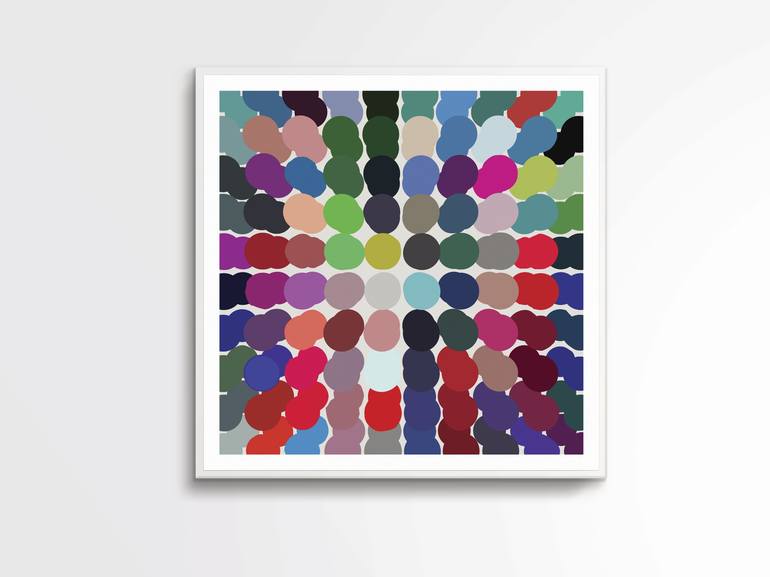 Original Abstract Printmaking by Henri Boissiere
