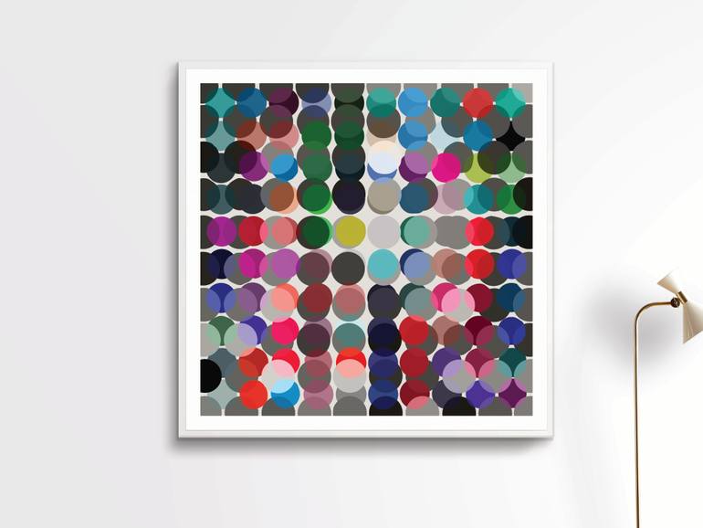 Original Abstract Printmaking by Henri Boissiere