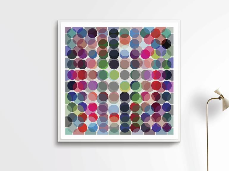 Original Abstract Printmaking by Henri Boissiere