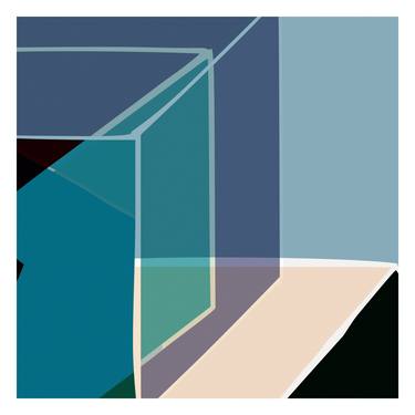 Original Abstract Printmaking by Henri Boissiere