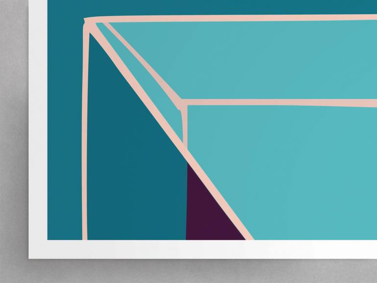Original Abstract Printmaking by Henri Boissiere