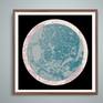a moon, a mood.

Print on archival paper with the white border.