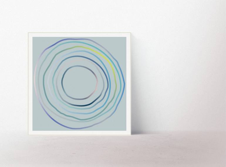 Original Abstract Printmaking by Henri Boissiere