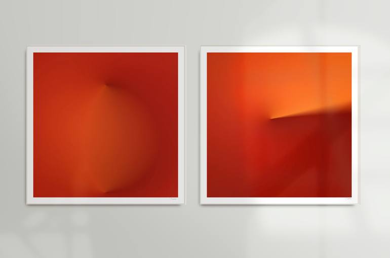 Original Abstract Printmaking by Henri Boissiere