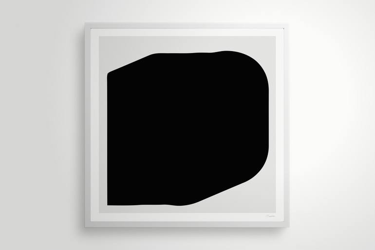 Original Minimalism Abstract Printmaking by Henri Boissiere