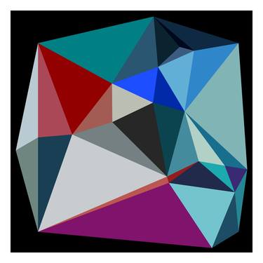 La geometrie des couleurs IX - Limited Edition of 25 thumb