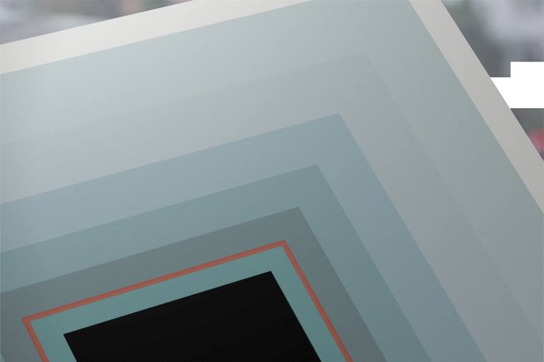 Original Abstract Architecture Printmaking by Henri Boissiere