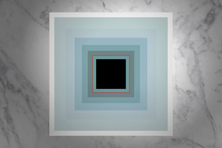 Original Abstract Architecture Printmaking by Henri Boissiere