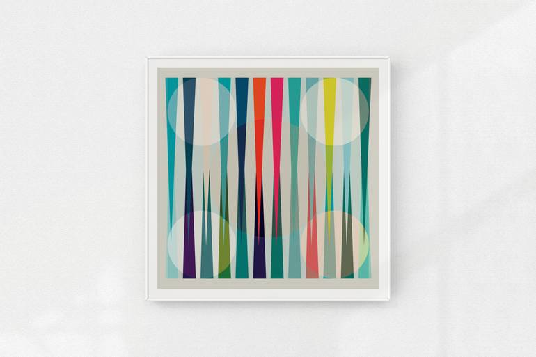 Original Abstract Digital by Henri Boissiere