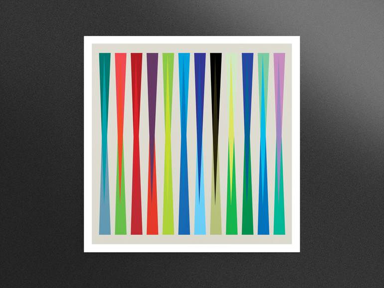 Original Abstract Digital by Henri Boissiere